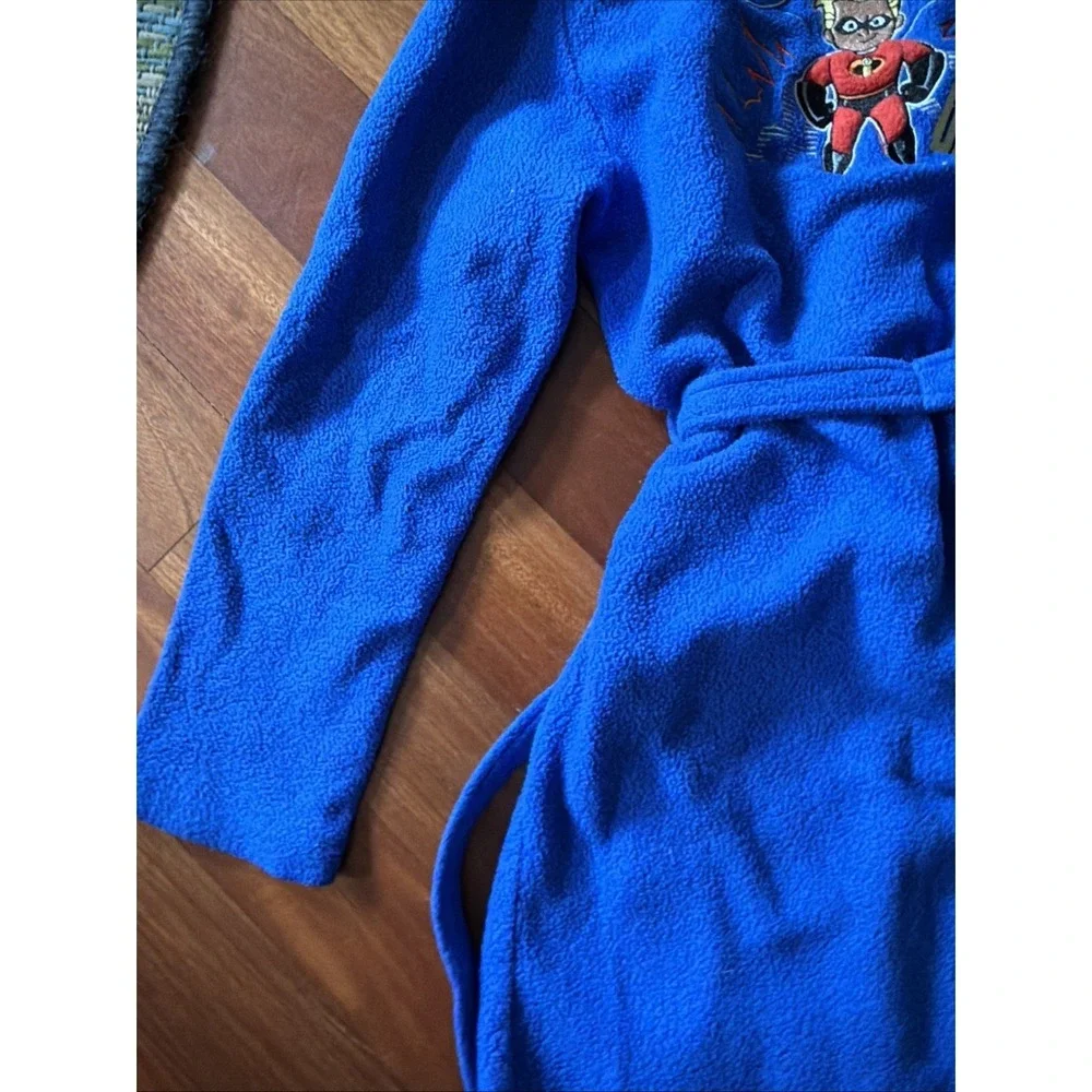 Vintage Disney The Incredibles Dash Boys Bathrobe No Tag See Measurements 5/6